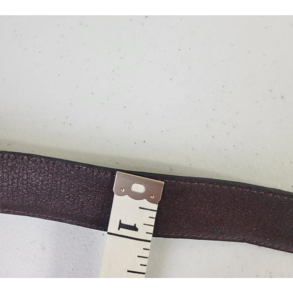 Emporium‎ Brown Classic Cowboy Western Casual Work Dress Belt Men's Size 35-37